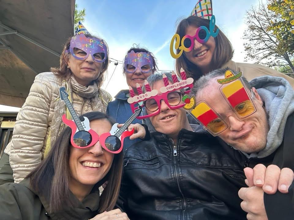 Festa di compleanno nel progetto A Casa Nostra